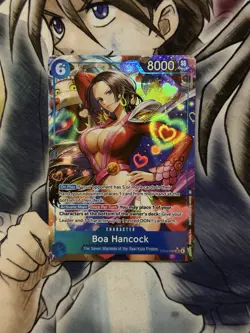 One Piece Boa Hancock EB03-026 SR Foil Alt Art Wings of the Captain One Piece - Image 1