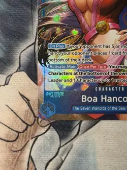One Piece Boa Hancock EB03-026 SR Foil Alt Art Wings of the Captain One Piece - Image 4