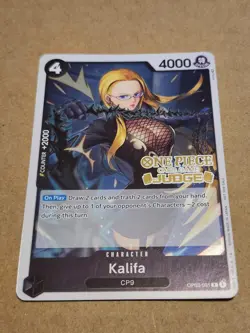 Kalifa OP03-081 Judge Pack Vol. 2 Foil Stamped One Piece NM - Image 1