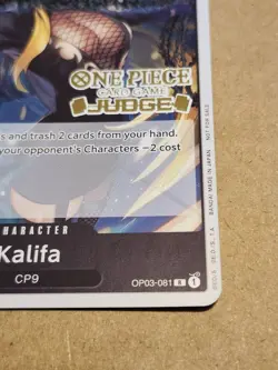 Kalifa OP03-081 Judge Pack Vol. 2 Foil Stamped One Piece NM - Image 5