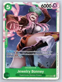 Jewelry Bonney (026) OP07-026 500 Years in the Future One Piece Foil NM - Image 1
