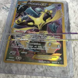 The Pokemon Company M Alakazam-EX 125/124 Fates Collide Holo Secret Rare ENG - Image 3