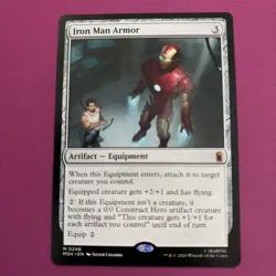 Iron Man Armor [Marvel Super Heroes] NM 248 MTG Artifact - Equipment - Image 1