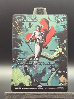 Lord of Atlantis (Borderless) Regular Marvel Superheroes NM MTG - Image 1