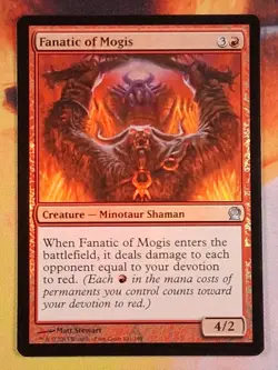Fanatic of Mogis Theros Foil *NM* - Image 1
