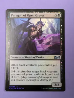 MTG Magic: Magic 2015: Paragon of Open Graves Foil Uncommon #111/269 - NM - Image 1