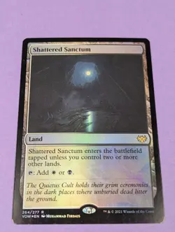 MTG Magic: Innistrad: Crimson Vow: Shattered Sanctum Foil #264/277 Rare - NM - Image 1