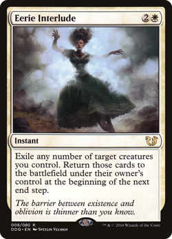 Eerie Interlude #8 (MP) Blessed vs. Cursed DDQ Magic MTG - Image 1
