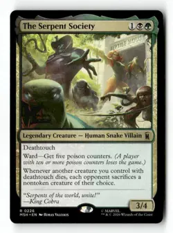 The Serpent Society 226 Rare MTG MSH NM - Image 2