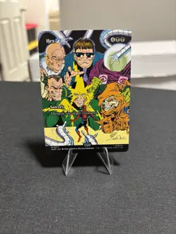 Hex Borderless Comic Poster Foil NM Marvel Spiderman MTG Magic The Gathering - Image 1