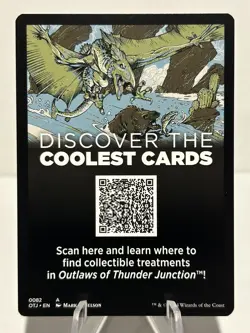 Meteorite Token 17 T Outlaws of Thunder Junction NM MTG - Image 2