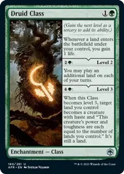 Druid Class - 180 - Adventures in the Forgotten Realms - NM - Image 1