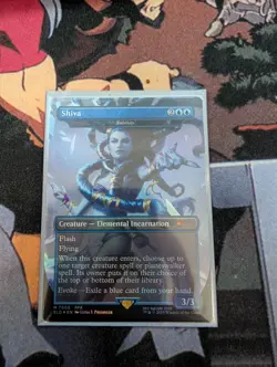MTG Shiva Subtlety Rainbow Foil Secret Lair Drop Final Fantasy English 7005 - Image 2