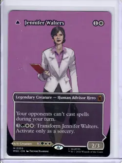 Jennifer Walters (Borderless) #355 Mythic Marvel Super Heroes Regular MTG NM - Image 1