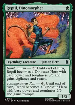 Reptil, Dinomorpher 182 Regular MSH MTG - Image 1