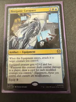 Biorganic Carapace - Marvel's Spider-Man - Rare - MTG - Image 1