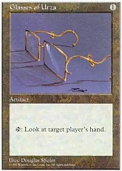 1x Glasses of Urza MTG - Fifth Edition - NM-Mint - Image 1