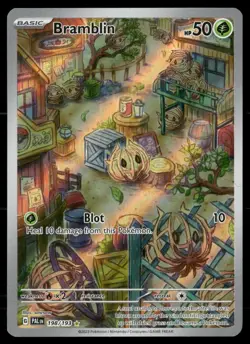 Bramblin 198/193 Illustration Rare Paldea Evolved Pokemon NM - Image 1