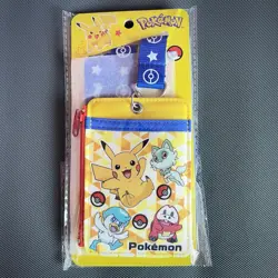Pikachu Pokemon Asia exclusive card holder lanyard TCG Brand New - Image 1