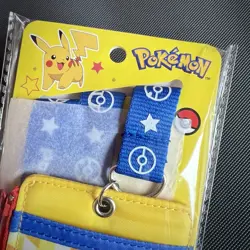 Pikachu Pokemon Asia exclusive card holder lanyard TCG Brand New - Image 3