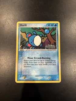 Marill 68/109 Common Reverse Holo Stamped Team Rocket Returns Pokemon Card - Image 1
