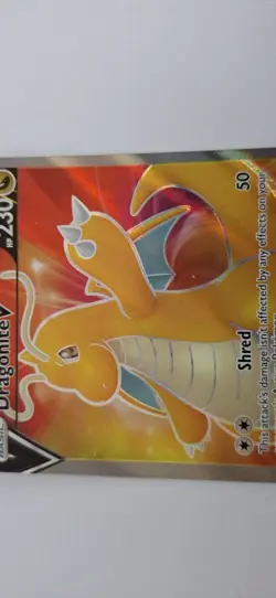 Pokemon Card Dragonite V Full Art (191/203) From Evolving Skies Expansion Set - Image 3