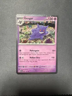 Gengar (Cosmos Holo) 094/165 - Holo R Miscellaneous Cards & Products Pokemon NM - Image 1