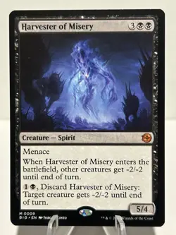 Harvester of Misery 9 M Outlaws of Thunder Junction: The Big Score NM MTG - Image 1