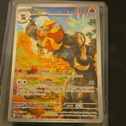 The Pokemon Company Pyroar 200/193 SV02 Paldea Evolved Illustration Rare Holo EN - Image 1