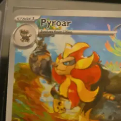 The Pokemon Company Pyroar 200/193 SV02 Paldea Evolved Illustration Rare Holo EN - Image 2