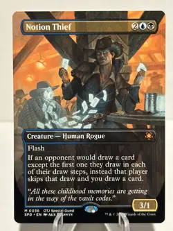 Notion Thief (Borderless) 36 M Special Guests NM MTG - Image 1