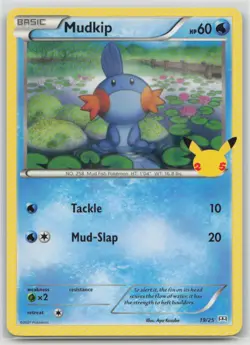 Mudkip 019/025 Promo McDonald's 25th Anniversary Promos Pokemon Near Mint - Image 1
