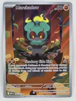 Pokemon TCG Marshadow Illustration Rare 146/132 MEGA Evolution - Image 1