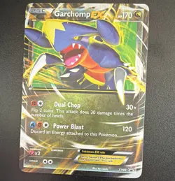 Pokemon TCG Garchomp EX XY09 XY Promo Holo Basic Eng HP170 Ryo Ueda - Image 1