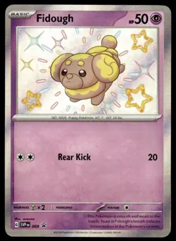 Pokemon TCG SV: Scarlet & Violet Promo Cards #069 Fidough NM - Image 1