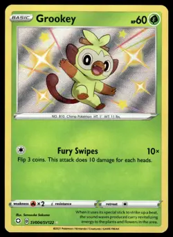 Pokemon TCG Shining Fates #SV004/SV122 Grookey - Image 1
