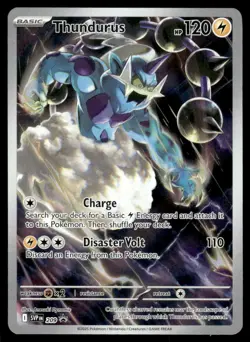 Pokemon TCG SV: Scarlet & Violet Promo Cards #209 Thundurus - Image 1