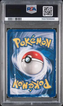 POLIWRATH 13/102 Shadowless Base Set Holo Rare 1999 Pokemon Card EX PSA 1 - Image 2