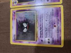 Gastly 50/102 , Haunter 29/102, Gengar 20/62 Jungle/ Base Set Pokemon Card Lot - Image 3