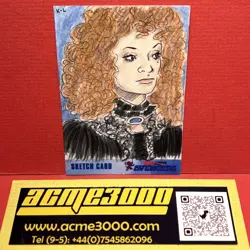 Unstoppable THE NEW AVENGERS Teaser Set - KITTY LYDIA (K-L) DYE Sketch Card SK1 - Image 1