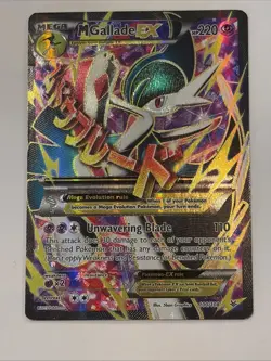 M Gallade EX (100 Full Art) 100/108 Roaring Skies Holo - Image 1