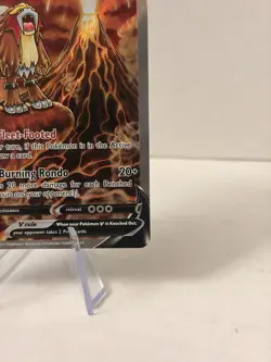 Entei v GG36/GG70 Crown Zenith Galarian Gallery Holo Rare Pokemon TCG Card - Image 5