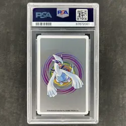 2000 Pokemon Silver Poker Playing Cards 4 Of Hearts Eevee Psa 10 #133 - Image 2