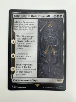 One Ring to Rule Them All MTG Magic the Gathering Card NM Near Mint LTR - Image 1