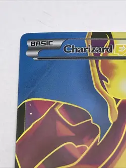 Charizard EX Full Art Ultra Rare Holo 100/106 Flashfire Pokemon Card English - Image 5