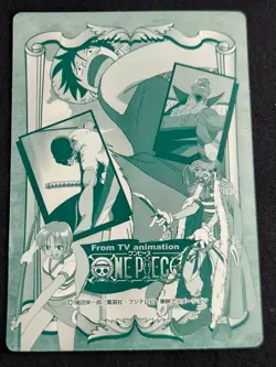 Prism Holo One Piece Carddass Bandai No.84 Luffy Vintage Anime Card Japanese - Image 2