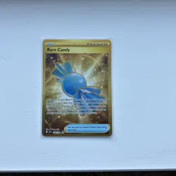 Pokemon TCG Rare Candy 256/198 Gold Card Scarlet & Violet NM/M Hyper Rare - Image 1