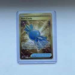 Pokemon TCG Rare Candy 256/198 Gold Card Scarlet & Violet NM/M Hyper Rare - Image 3