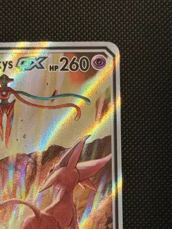 Espeon & Deoxys GX SM240 Tag Team Promo Sun & Moon Pokemon Card NM-LP - Image 5