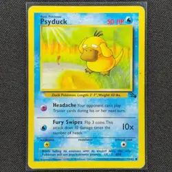 Psyduck - 53/62 - Common - Fossil Set - Pokemon Card - MP - Image 1